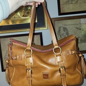 Dooney And Bourke Flourintine Satchel Large